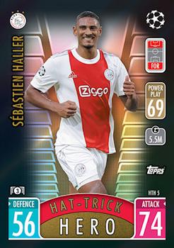 Sebastien Haller AFC Ajax 2021/22 Topps Match Attax ChL Extra Hat-Trick Hero #HTH5