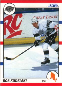 Bob Kudelski Los Angeles Kings Score 1990/91 American #305