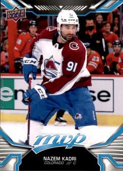Nazem Kadri Colorado Avalanche Upper Deck MVP 2022/23 #147