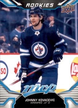 Johnny Kovacevic Winnipeg Jets Upper Deck MVP 2022/23 Rookie #240
