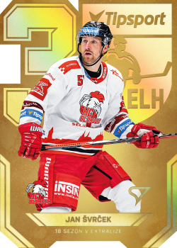 Jan Svrcek Olomouc Tipsport ELH 2022/23 SportZoo 2. serie 30 Let ELH #AV-14