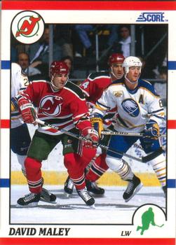 David Maley New Jersey Devils Score 1990/91 American #310