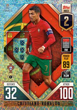 Christiano Ronaldo Portugal Topps Match Attax 101 Road to UEFA Nations League Finals 2022 Countdown #CD02