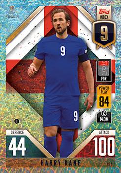 Harry Kane England Topps Match Attax 101 Road to UEFA Nations League Finals 2022 Countdown #CD09