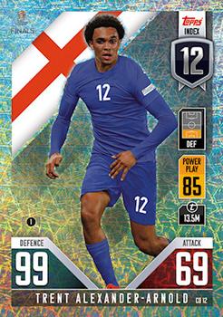 Trent Alexander-Arnold England Topps Match Attax 101 Road to UEFA Nations League Finals 2022 Countdown #CD12