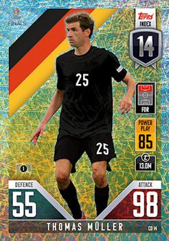Thomas Muller Germany Topps Match Attax 101 Road to UEFA Nations League Finals 2022 Countdown #CD14