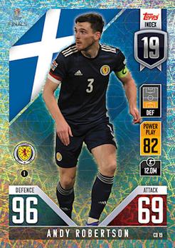 Andy Robertson Scotland Topps Match Attax 101 Road to UEFA Nations League Finals 2022 Countdown #CD19