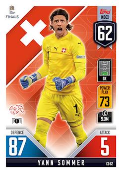 Yann Sommer Switzerland Topps Match Attax 101 Road to UEFA Nations League Finals 2022 Countdown #CD62