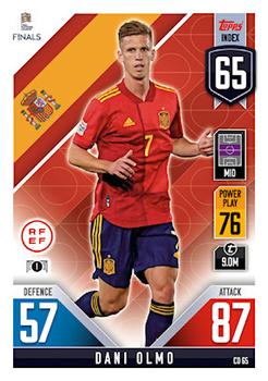 Dani Olmo Spain Topps Match Attax 101 Road to UEFA Nations League Finals 2022 Countdown #CD65