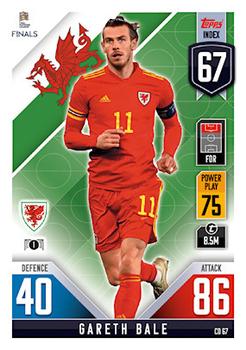 Gareth Bale Wales Topps Match Attax 101 Road to UEFA Nations League Finals 2022 Countdown #CD67