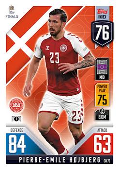 Pierre-Emile Hojbjerg Denmark Topps Match Attax 101 Road to UEFA Nations League Finals 2022 Countdown #CD76
