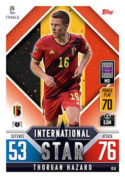 Thorgan Hazard Belgium Topps Match Attax 101 Road to UEFA Nations League Finals 2022 International Stars #IS08