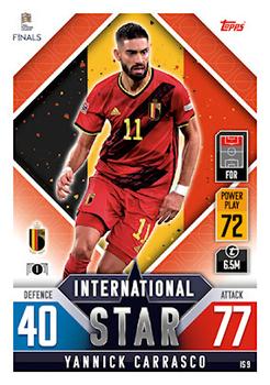 Yannick Carrasco Belgium Topps Match Attax 101 Road to UEFA Nations League Finals 2022 International Stars #IS09