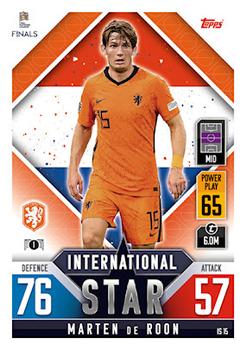 Marten de Roon Netherlands Topps Match Attax 101 Road to UEFA Nations League Finals 2022 International Stars #IS15