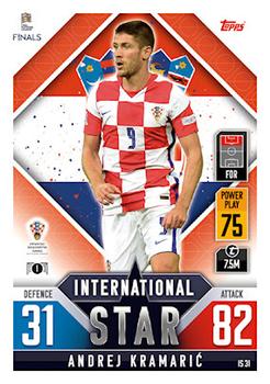 Andrej Kramaric Croatia Topps Match Attax 101 Road to UEFA Nations League Finals 2022 International Stars #IS31