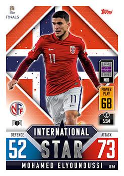 Mohamed Elyounoussi Norway Topps Match Attax 101 Road to UEFA Nations League Finals 2022 International Stars #IS54