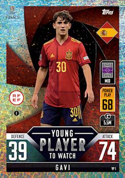 Gavi Spain Topps Match Attax 101 Road to UEFA Nations League Finals 2022 Young Players to Watch #YP01