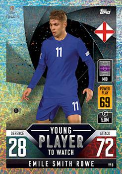 Emile Smith Rowe England Topps Match Attax 101 Road to UEFA Nations League Finals 2022 Young Players to Watch #YP08