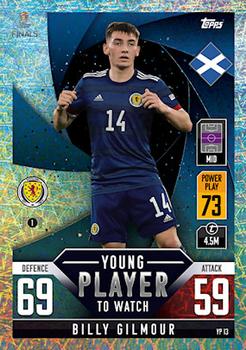 Billy Gilmour Scotland Topps Match Attax 101 Road to UEFA Nations League Finals 2022 Young Players to Watch #YP13