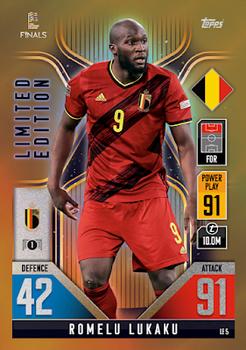Romelu Lukaku Belgium Topps Match Attax 101 Road to UEFA Nations League Finals 2022 Limited Edition #LE05