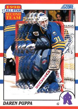 Daren Puppa Buffalo Sabres Score 1990/91 American #318