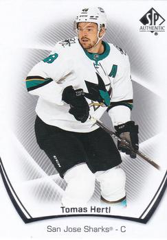 Tomas Hertl San Jose Sharks Upper Deck SP Authentic 2021/22 #81