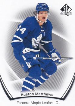Auston Matthews Toronto Maple Leafs Upper Deck SP Authentic 2021/22 #88