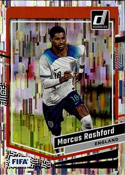 Marcus Rashford England Panini Donruss Soccer 2023/24 Silver #15