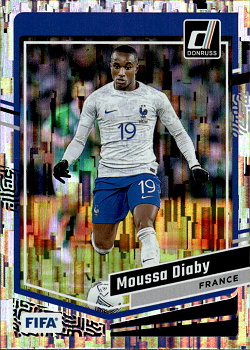 Moussa Diaby France Panini Donruss Soccer 2023/24 Silver #22