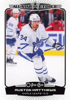 Auston Matthews Toronto Maple Leafs Upper Deck O-Pee-Chee 2022/23 All-Stars #502