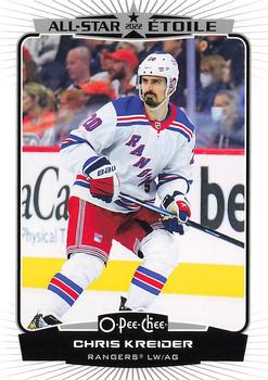 Chris Kreider New York Rangers Upper Deck O-Pee-Chee 2022/23 All-Stars #539