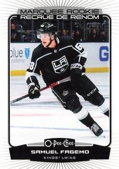 Samuel Fagemo Los Angeles Kings Upper Deck O-Pee-Chee 2022/23 Marquee Rookies #546