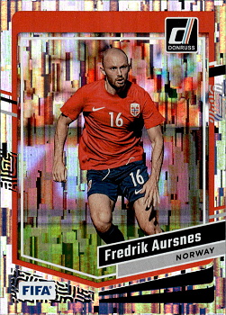 Fredrik Aursnes Norway Panini Donruss Soccer 2023/24 Silver #40