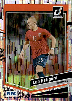 Leo Ostigard Norway Panini Donruss Soccer 2023/24 Silver #43