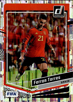 Ferran Torres Spain Panini Donruss Soccer 2023/24 Silver #57