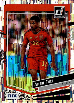 Ansu Fati Spain Panini Donruss Soccer 2023/24 Silver #58