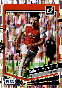 Gabriel Martinelli Arsenal Panini Donruss Soccer 2023/24 Silver #71