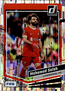 Mohamed Salah Liverpool Panini Donruss Soccer 2023/24 Silver #81