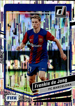 Frenkie de Jong FC Barcelona Panini Donruss Soccer 2023/24 Silver #114