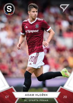 Adam Hlozek Sparta Praha SportZoo FORTUNA:LIGA 2021/22 1. serie #26