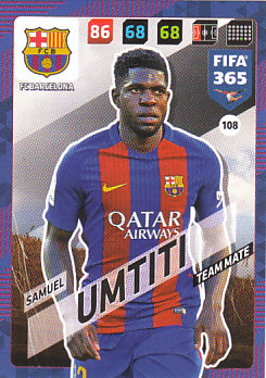 Samuel Umtiti FC Barcelona 2018 FIFA 365 #108