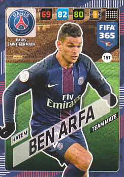 Hatem Ben Arfa Paris Saint-Germain 2018 FIFA 365 #151