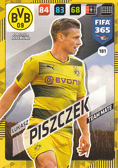 Lukasz Piszczek Borussia Dortmund 2018 FIFA 365 #181