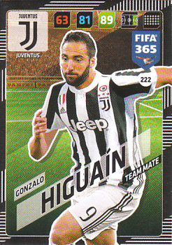 Gonzalo Higuain Juventus FC 2018 FIFA 365 #222