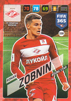 Roman Zobnin Spartak Moscow 2018 FIFA 365 Rising Star #330