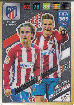 Antoine Griezmann / Kevin Gameiro Atletico Madrid 2018 FIFA 365 Club&Country #452