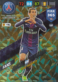 Angel Di Maria Paris Saint-Germain 2018 FIFA 365 Fans' Favourite #137