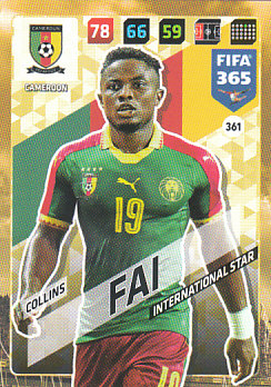 Collins Fai Cameroon 2018 FIFA 365 International Star #361