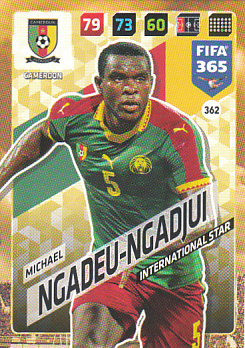 Michael Ngadeu-Ngadjui Cameroon 2018 FIFA 365 International Star #362