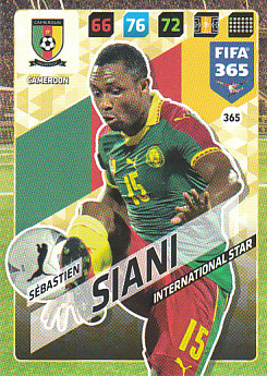 Sebastien Siani Cameroon 2018 FIFA 365 International Star #365